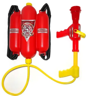 4E's Novelty Firefighter Backpack Water Gun Blaster for Kids- Tank with Hose Shooter, Super Water Squirt Suitable for Outdoor Play Boys & Girls, Fireman Pretend Play 4E's Novelty Firefighter Backpack Water Gun Blaster for Kids- Tank with Hose Shooter, Super Water Squirt Suitable for Outdoor Play Boys & Girls, Fireman Pretend Play