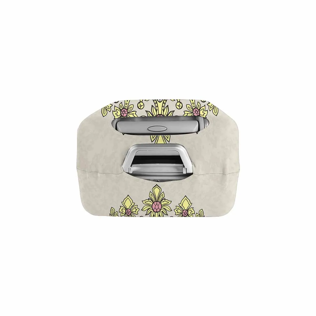 Animals themed Cover for Luggage suitcase printed portrait of panther girl princess
