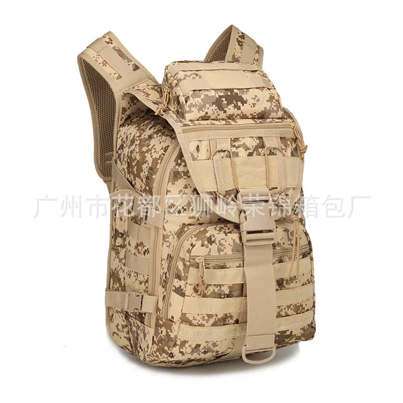 Backpack Combat Bag Waterproof Hiking   Hiking Camouflage Bag Wear-Resistant