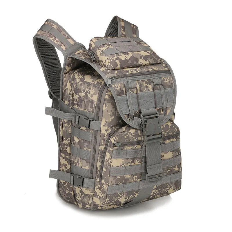Backpack Combat Bag Waterproof Hiking   Hiking Camouflage Bag Wear-Resistant