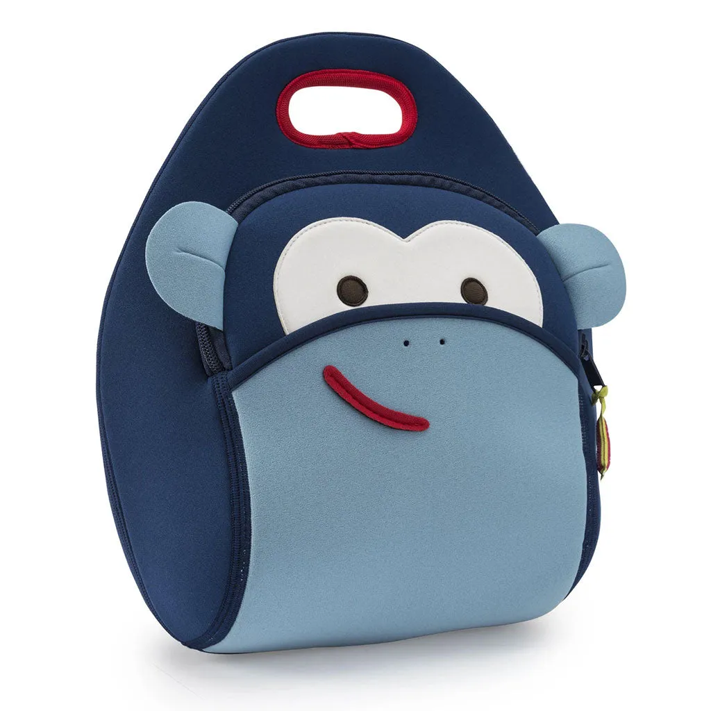Blue Monkey Lunch Bag
