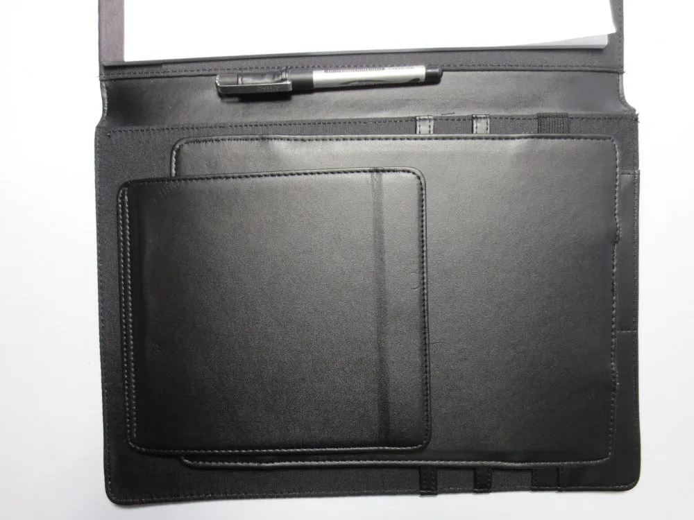 business ideas a4 custom leather portfolio with man and women portfolio folder