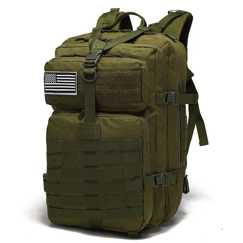 Camping Men Military Tactical Backpack Trekking Bag Waterproof Large Capacity Rucksacks 50L Sports Camping Hunting Backpack