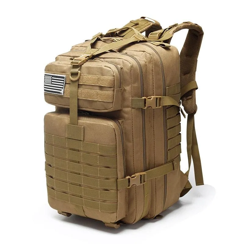 Camping Men Military Tactical Backpack Trekking Bag Waterproof Large Capacity Rucksacks 50L Sports Camping Hunting Backpack