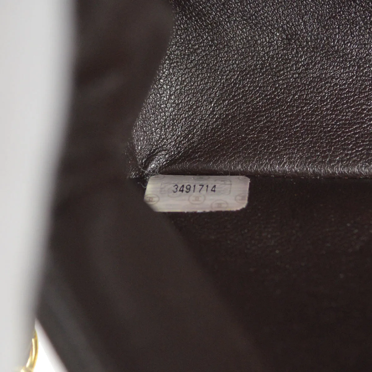 CHANEL 1994-1996 Classic Double Flap Small Brown Lambskin 76949