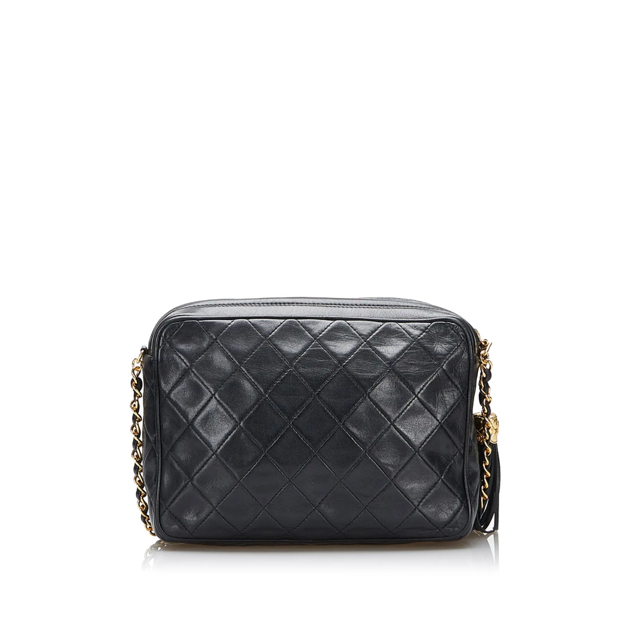 Chanel CC Quilted Tassel Crossbody Crossbody Bag