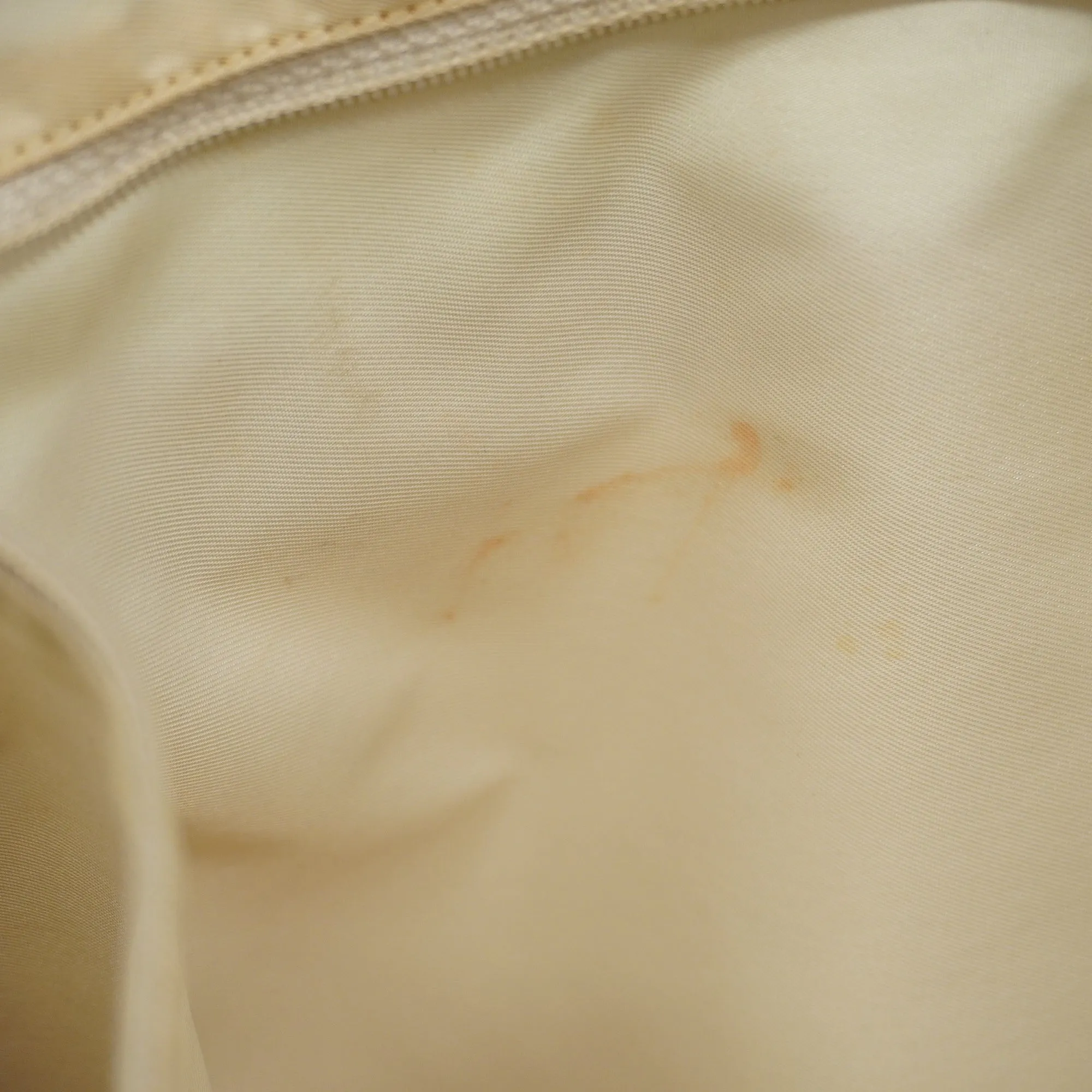 CHANELAuth  New Travel Line Women's Leather,Nylon Tote Bag Beige