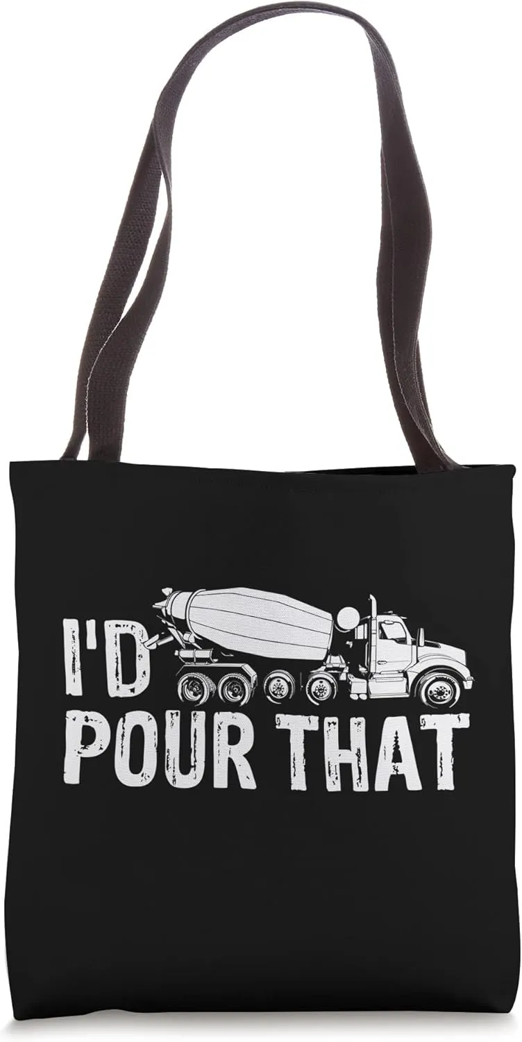Concrete Finisher Design for Construction Cement Worker Tote Bag