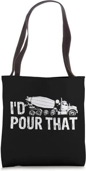 Concrete Finisher Design for Construction Cement Worker Tote Bag Concrete Finisher Design for Construction Cement Worker Tote Bag