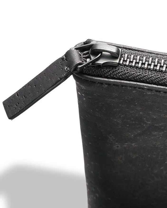 Cork Portfolio Bag col. black