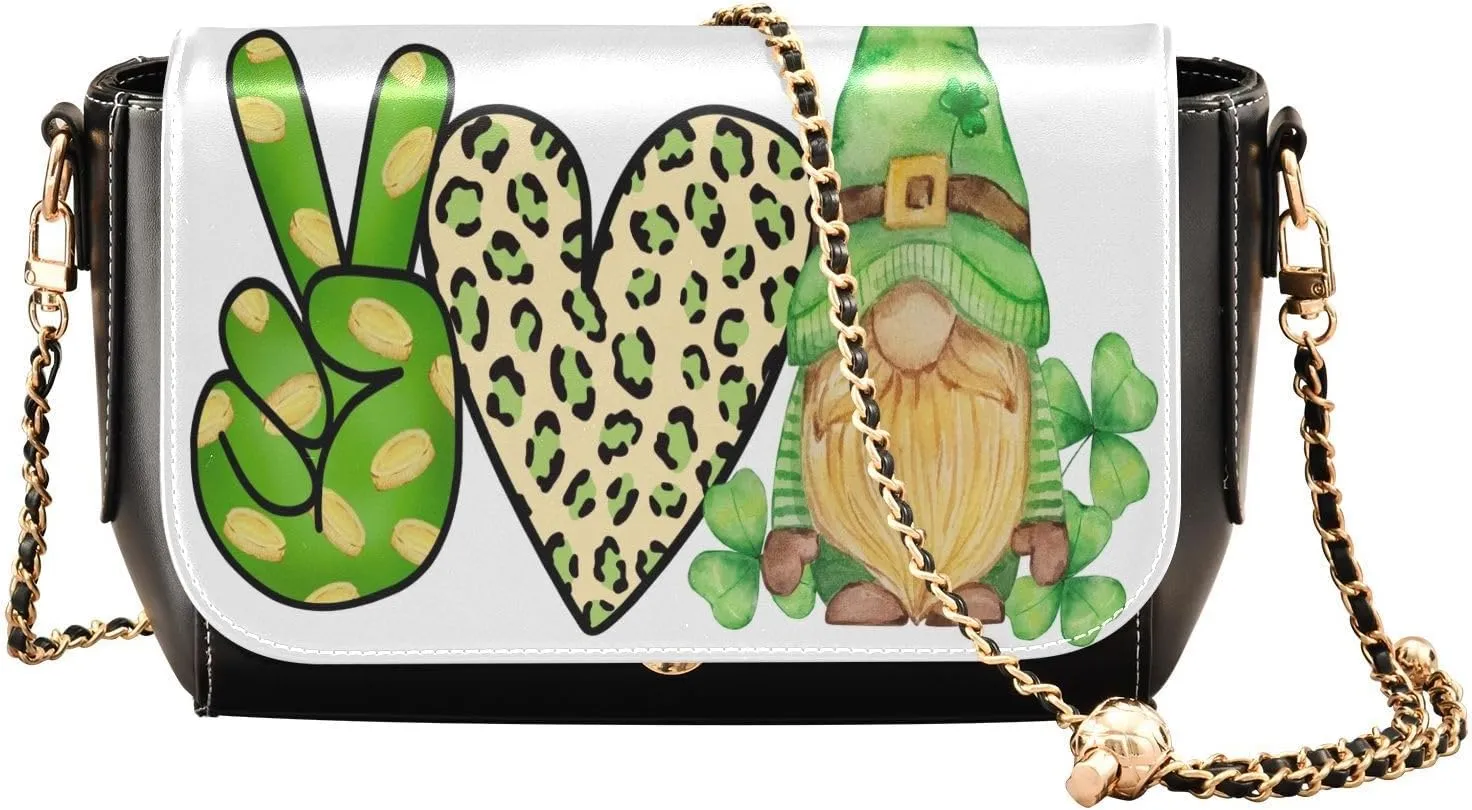 Crossbody Bags for Women Trendy Women's Black Shoulder Bag Small PU Leather Flap Cross Body Bag Handbags