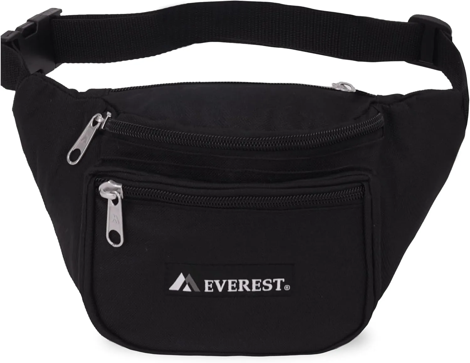 Everest Signature Waist Pack - Large, Black, One Size,044XLD-BK