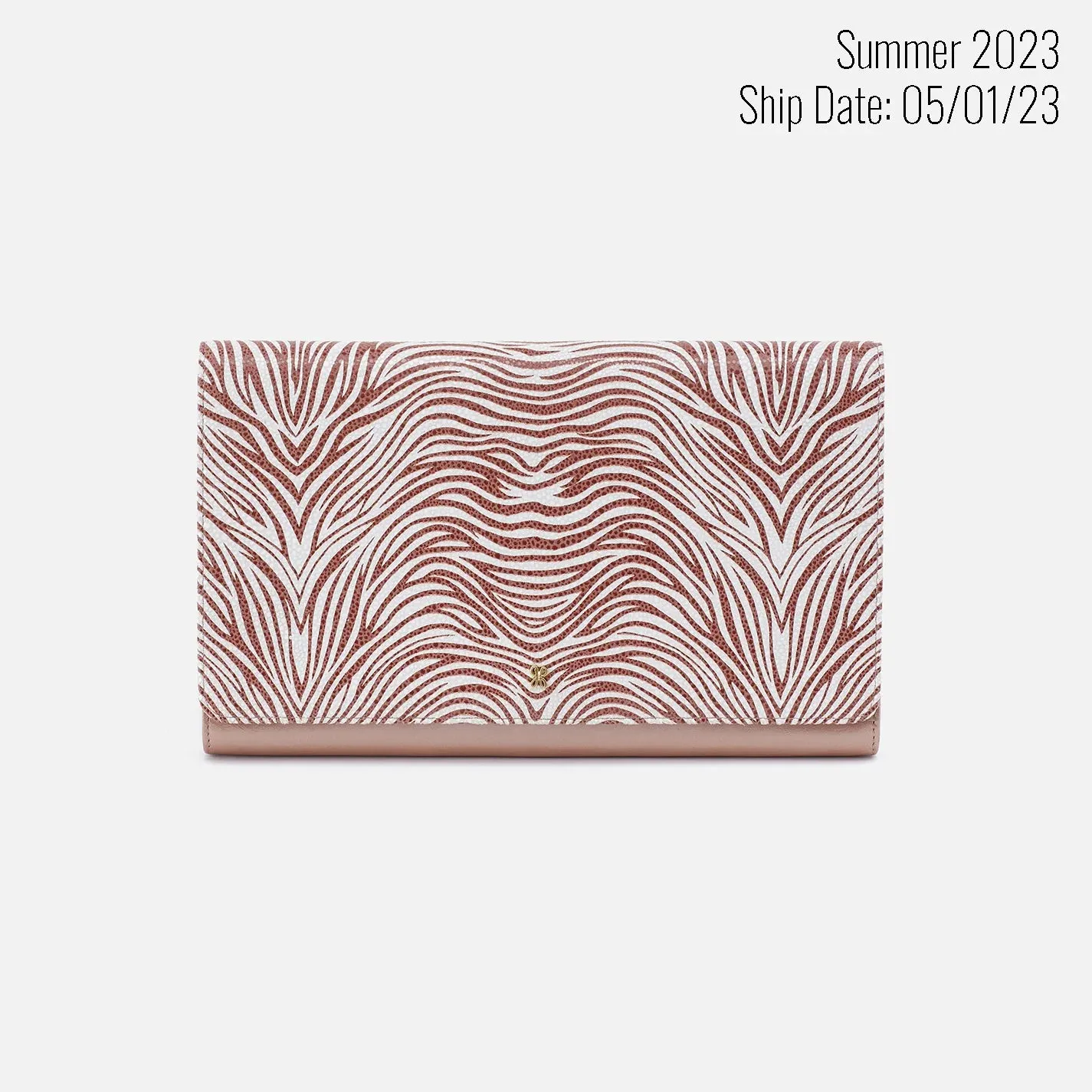 Farrow Leather Clutch in Cameo