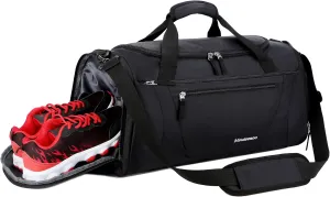 Gym Bag 40L Sports Travel Duffel Bag for Men and Women with Shoes Compartment Gym Bag 40L Sports Travel Duffel Bag for Men and Women with Shoes Compartment
