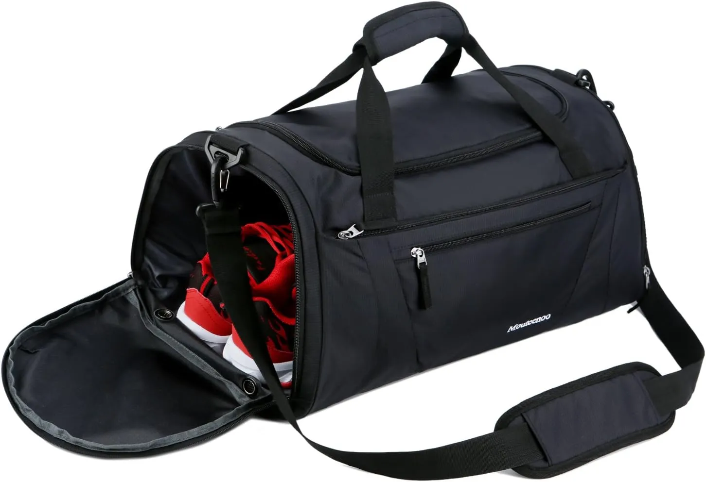 Gym Bag 40L Sports Travel Duffel Bag for Men and Women with Shoes Compartment