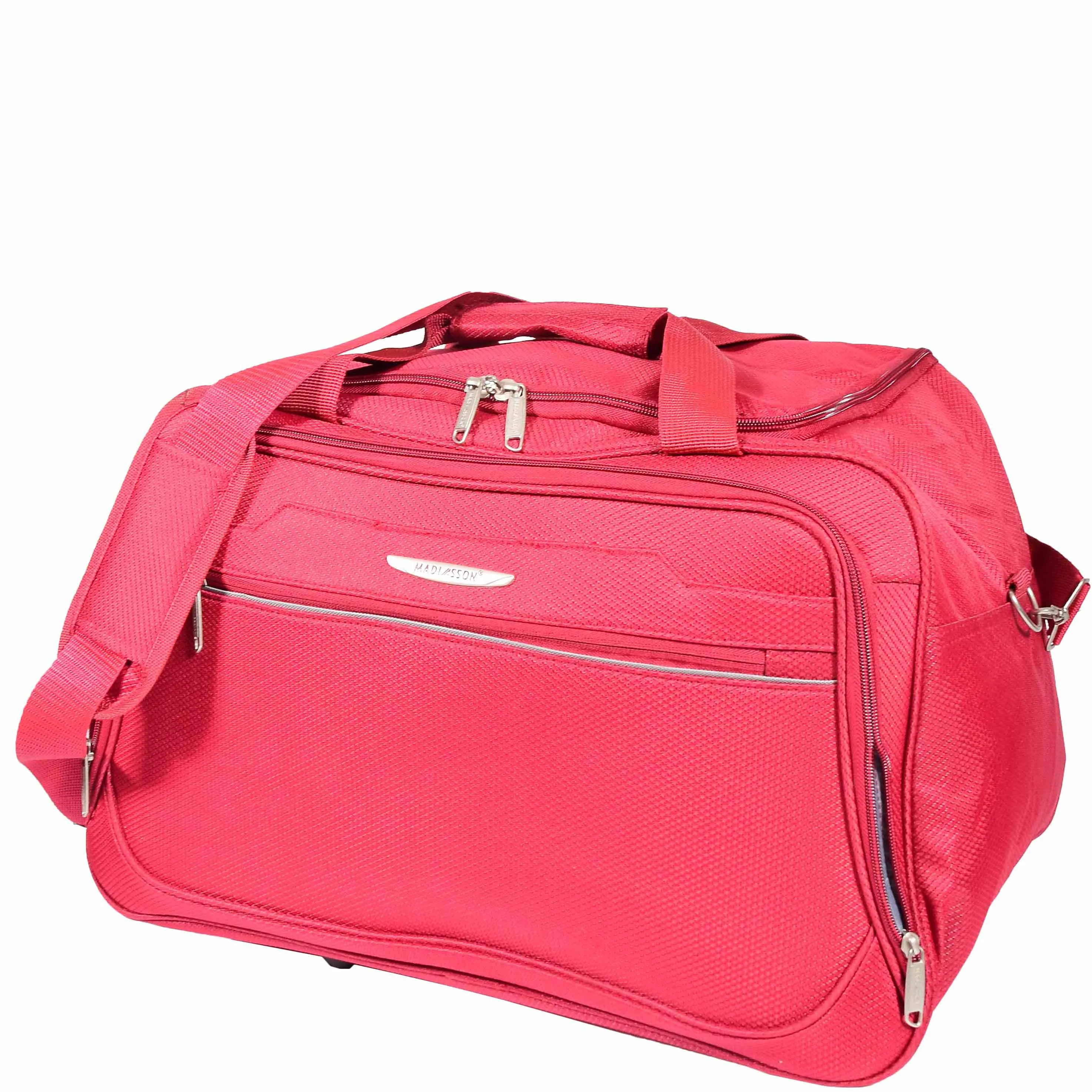 Holdall Travel Duffle Mid Size Bag Weekend HOL304 Red