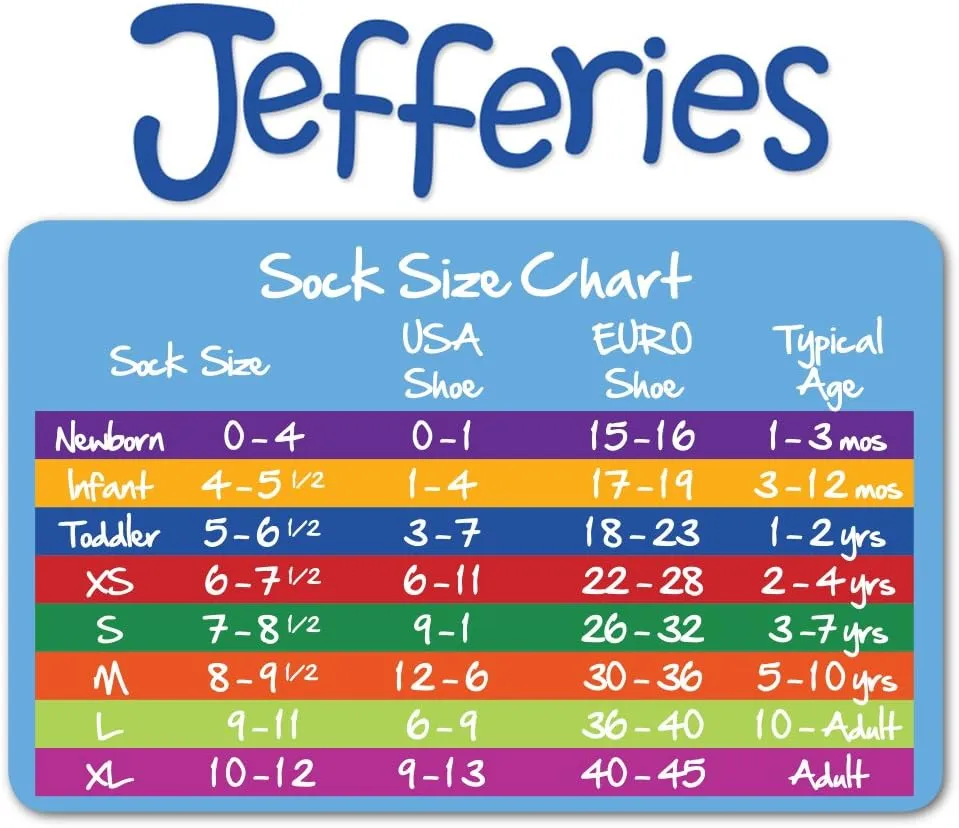 Jefferies Socks Girls 2-6X Seamless Turn Cuff 6 Pair Pack Socks