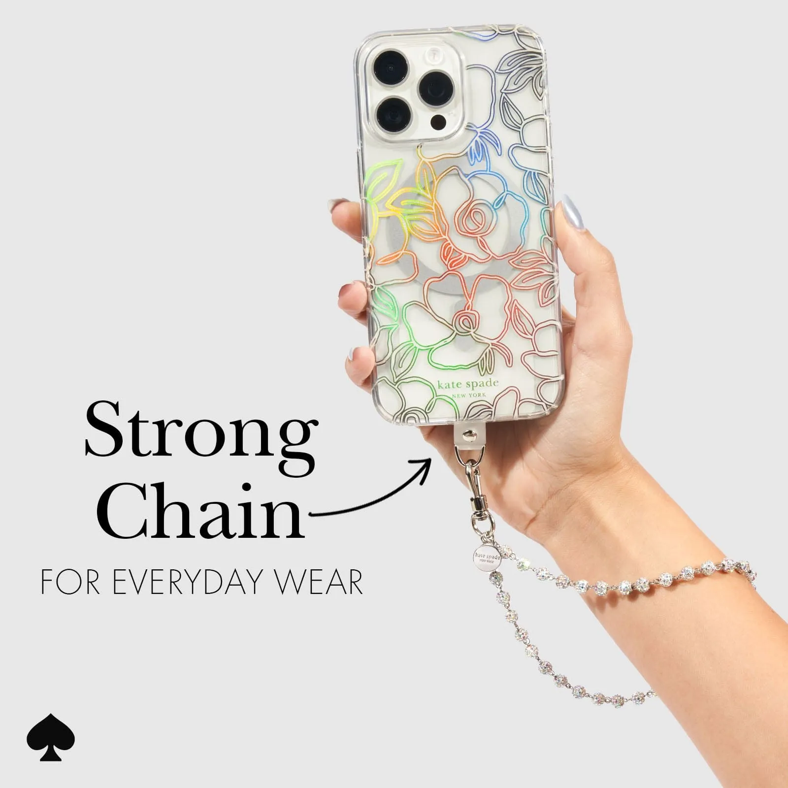 kate spade new york Razzle Dazzle Phone Charm