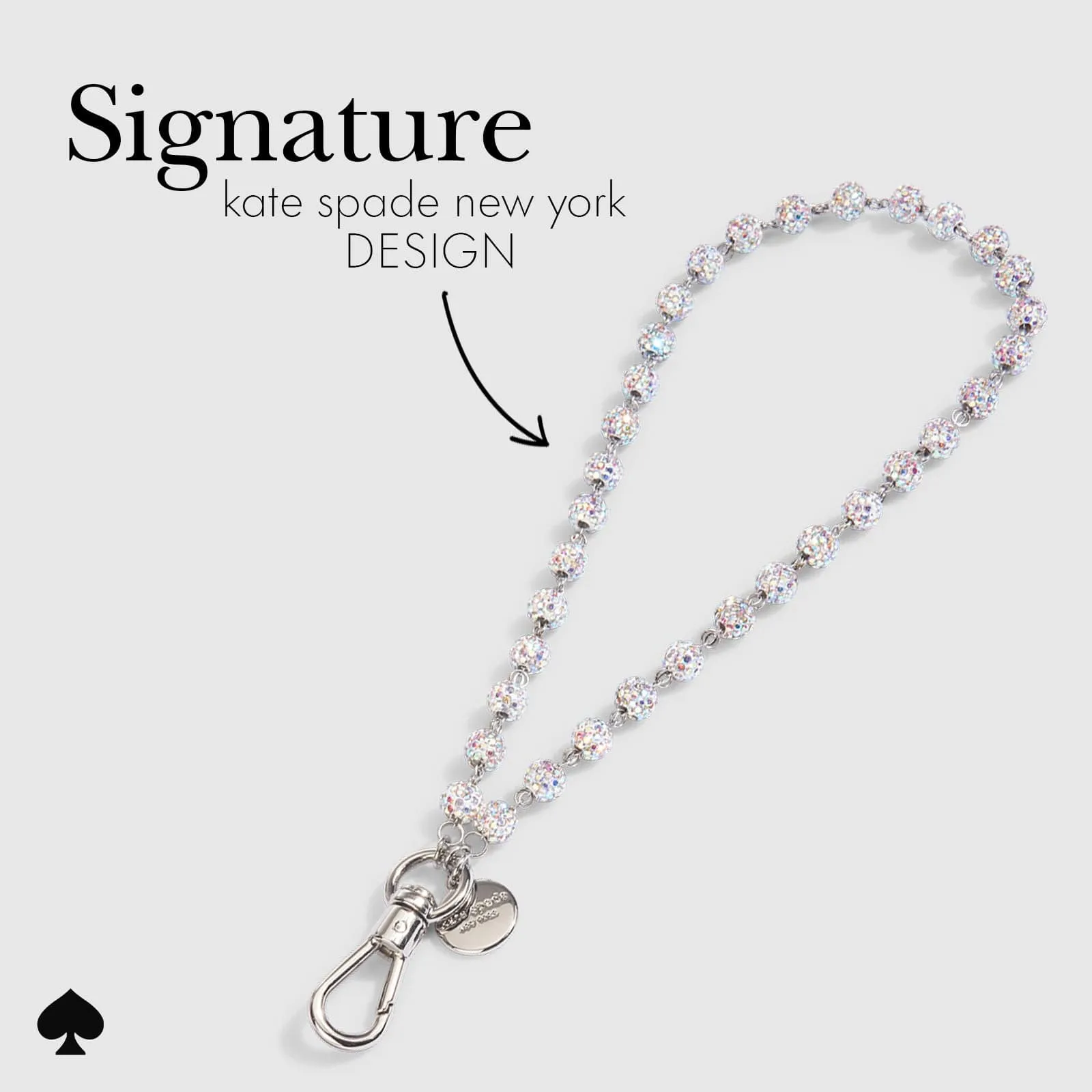 kate spade new york Razzle Dazzle Phone Charm