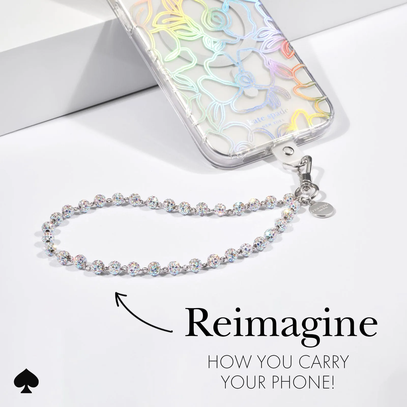 kate spade new york Razzle Dazzle Phone Charm