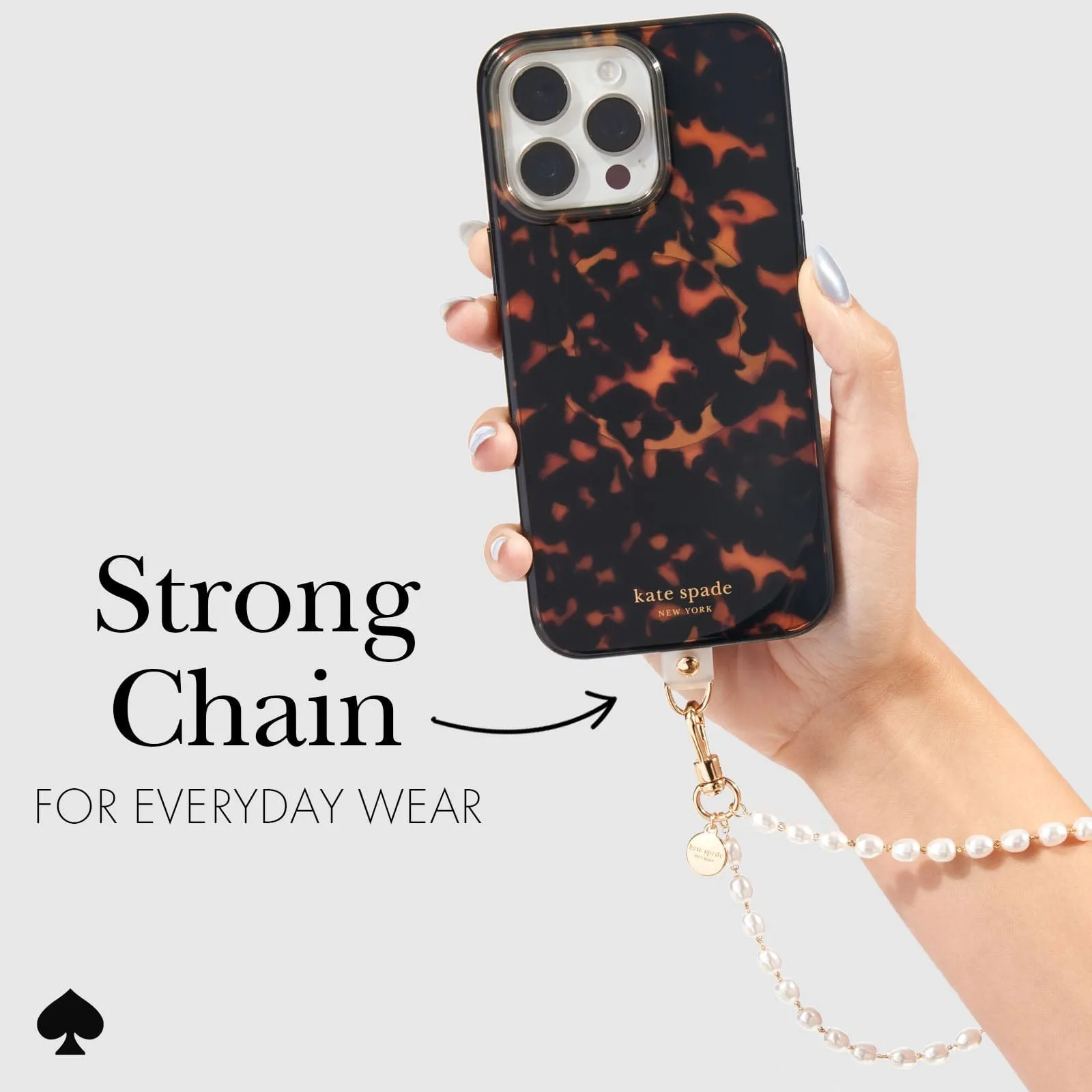 kate spade new york Sea Pearl Phone Charm