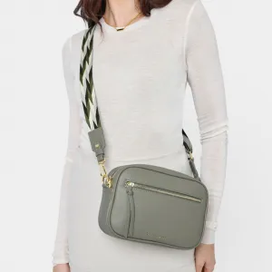 Katie Loxton Hallie Crossbody Bag - Graphite Green