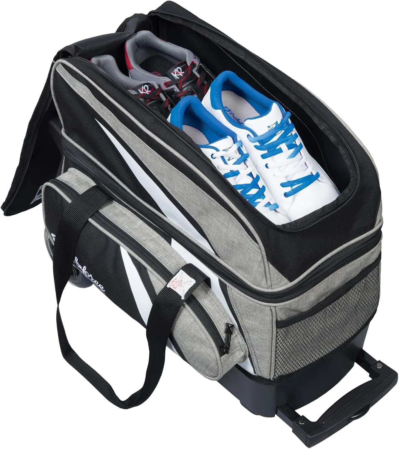 KR Strikeforce Cruiser Smooth Double Roller with Shoe Compartment and Side Accessory Pocket