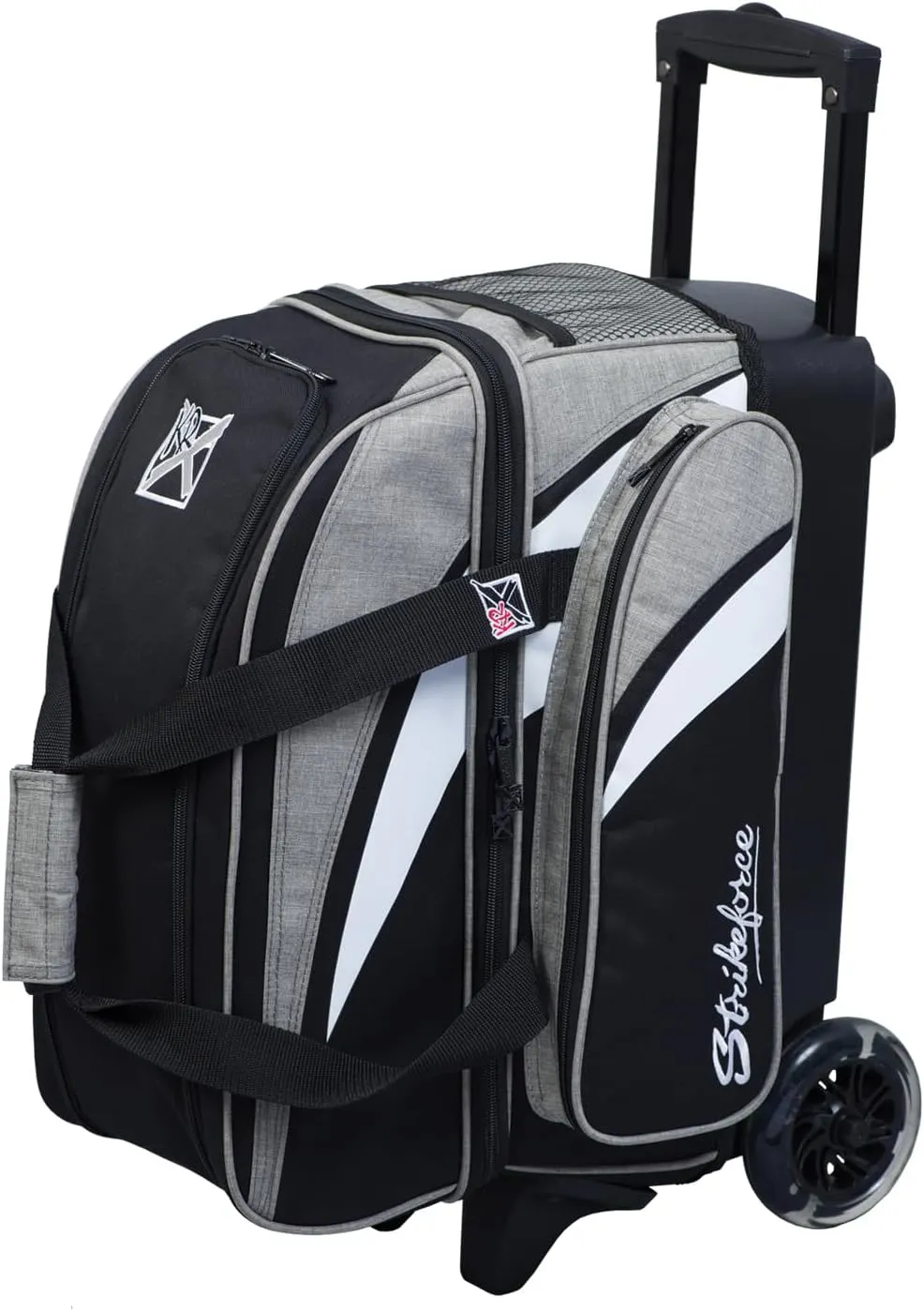 KR Strikeforce Cruiser Smooth Double Roller with Shoe Compartment and Side Accessory Pocket