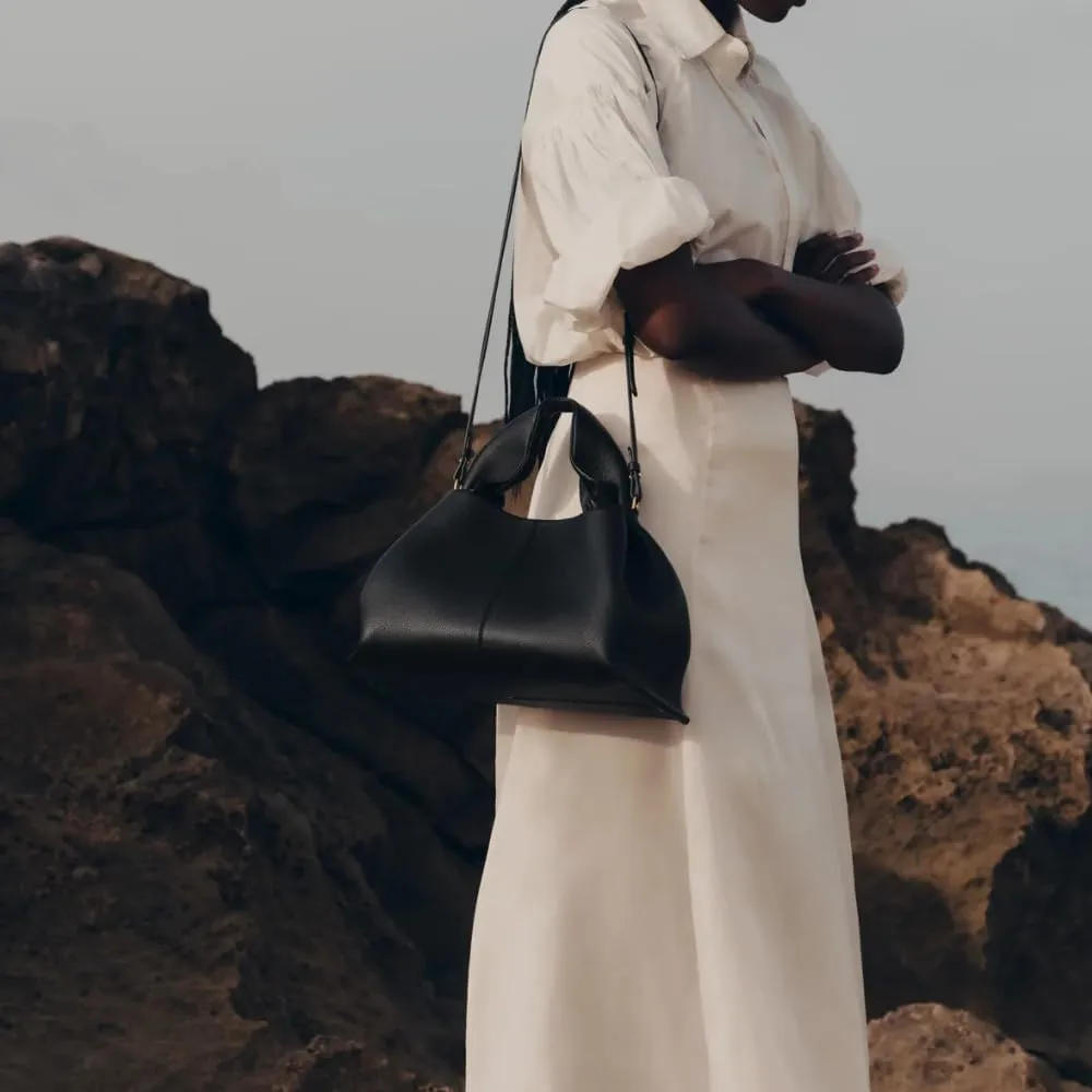 La Vincenza Bag, Women's Cloud Dumpling Clutch Handbag, Women's Handbag Crossbody Bag with Detachable Shoulder Strap