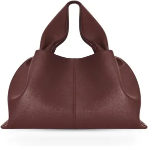 La Vincenza Bag, Women's Cloud Dumpling Clutch Handbag, Women's Handbag Crossbody Bag with Detachable Shoulder Strap