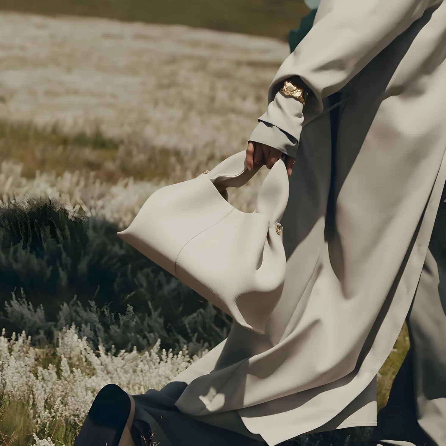 La Vincenza Bag, Women's Cloud Dumpling Clutch Handbag, Women's Handbag Crossbody Bag with Detachable Shoulder Strap