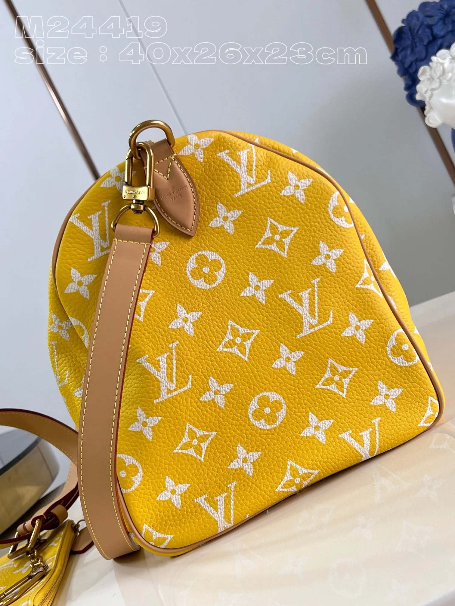 LB983 Speedy P9 Bandoulière 40 / 15.7 x 10.2 x 9.1 inches / HIGHEST QUALITY VERSION