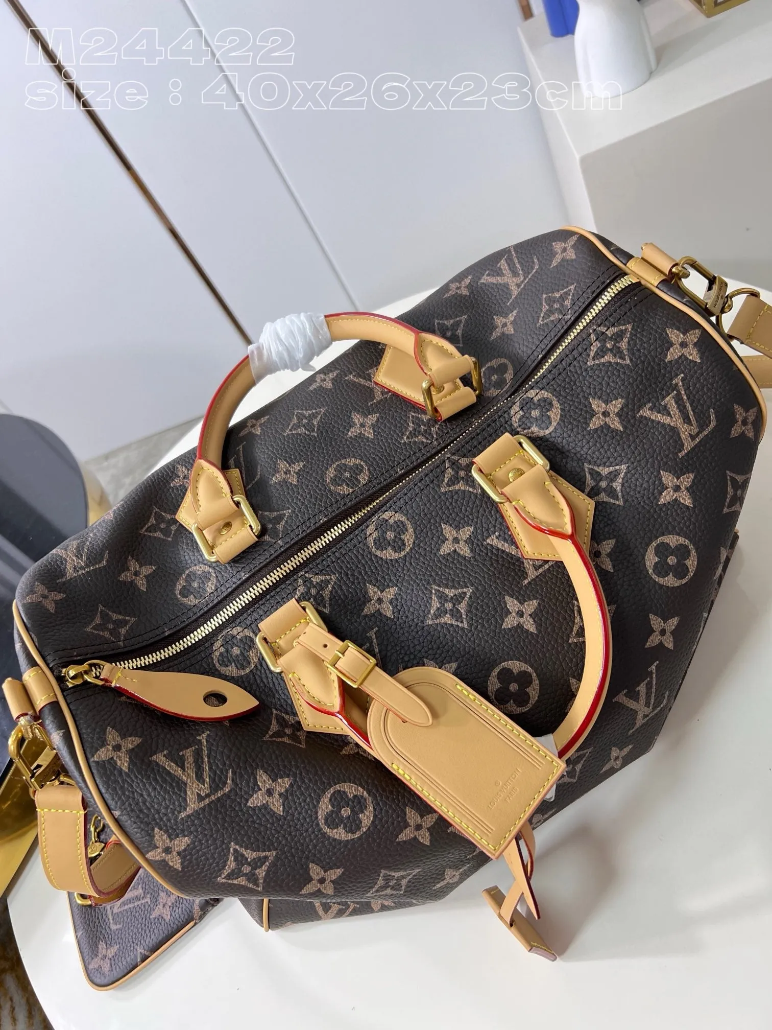 LB986 Speedy P9 Bandoulière 40 / 15.7 x 10.2 x 9.1 inches / HIGHEST QUALITY VERSION