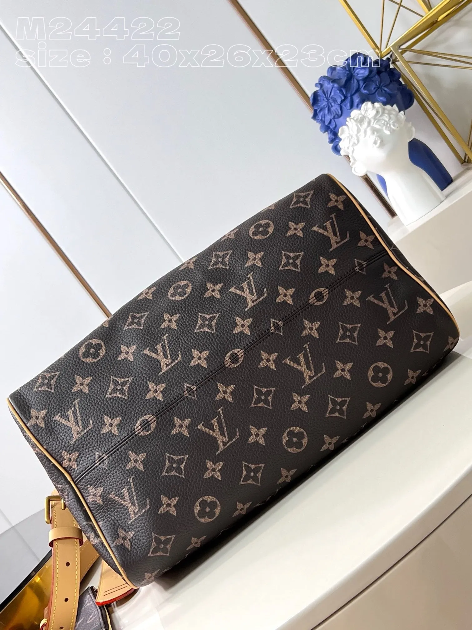 LB986 Speedy P9 Bandoulière 40 / 15.7 x 10.2 x 9.1 inches / HIGHEST QUALITY VERSION