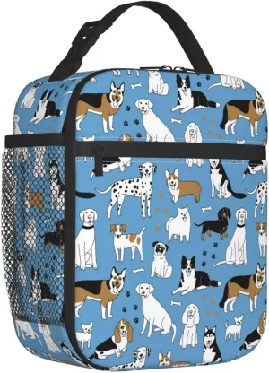 Little Dog Lunch Box Insulated Lunch Bag Portable Mini Cooler Reusable Large Lunch Tote For Boys, Girls, Men, Women Little Dog Lunch Box Insulated Lunch Bag Portable Mini Cooler Reusable Large Lunch Tote For Boys, Girls, Men, Women