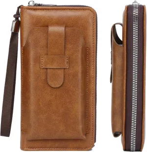 Long Wallet for Women-Large Capacity Leather Credit Card Holder Wallets Women Zipper Clutch Wristlet With Phone Pocket Long Wallet for Women-Large Capacity Leather Credit Card Holder Wallets Women Zipper Clutch Wristlet With Phone Pocket