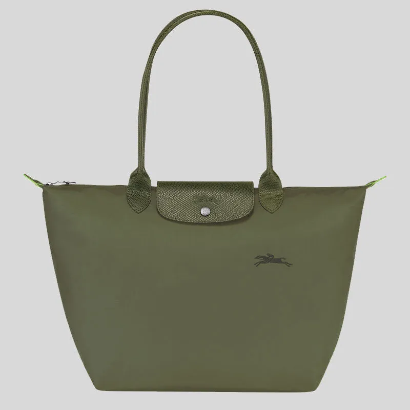LONGCHAMP Le Pliage Green L Tote Bag Forest L1899919