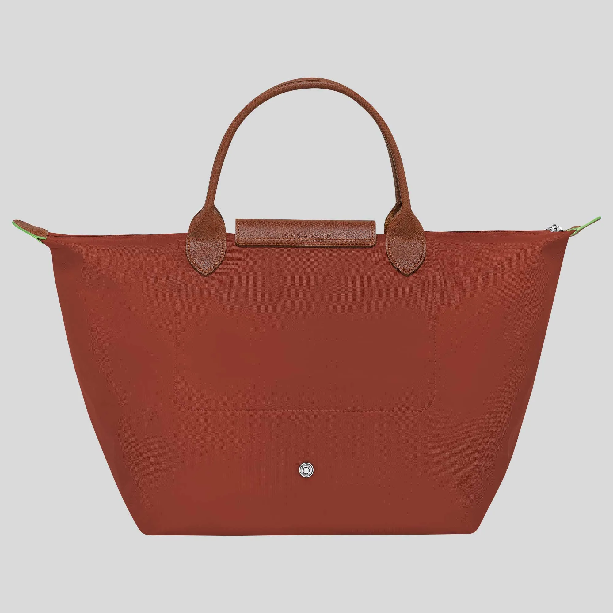 LONGCHAMP Le Pliage Green M Handbag Chestnut L1623919