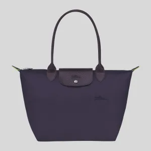 LONGCHAMP Le Pliage Green M Tote Bag Bilberry L2605919