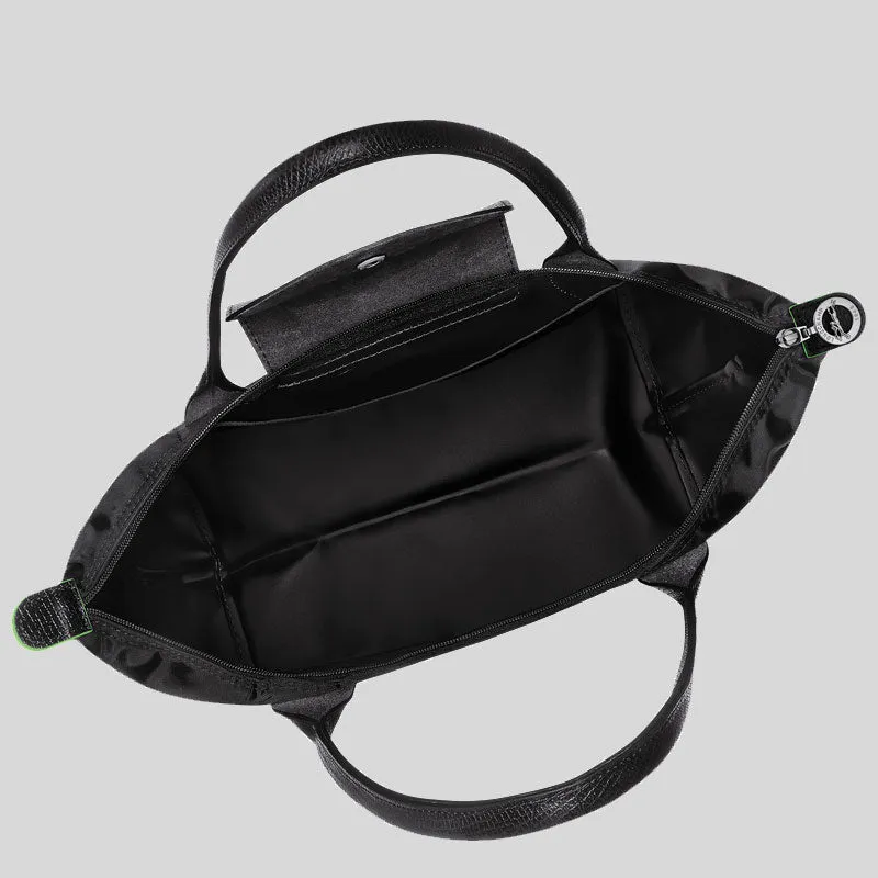 LONGCHAMP Le Pliage Green M Tote Bag Black L2605919