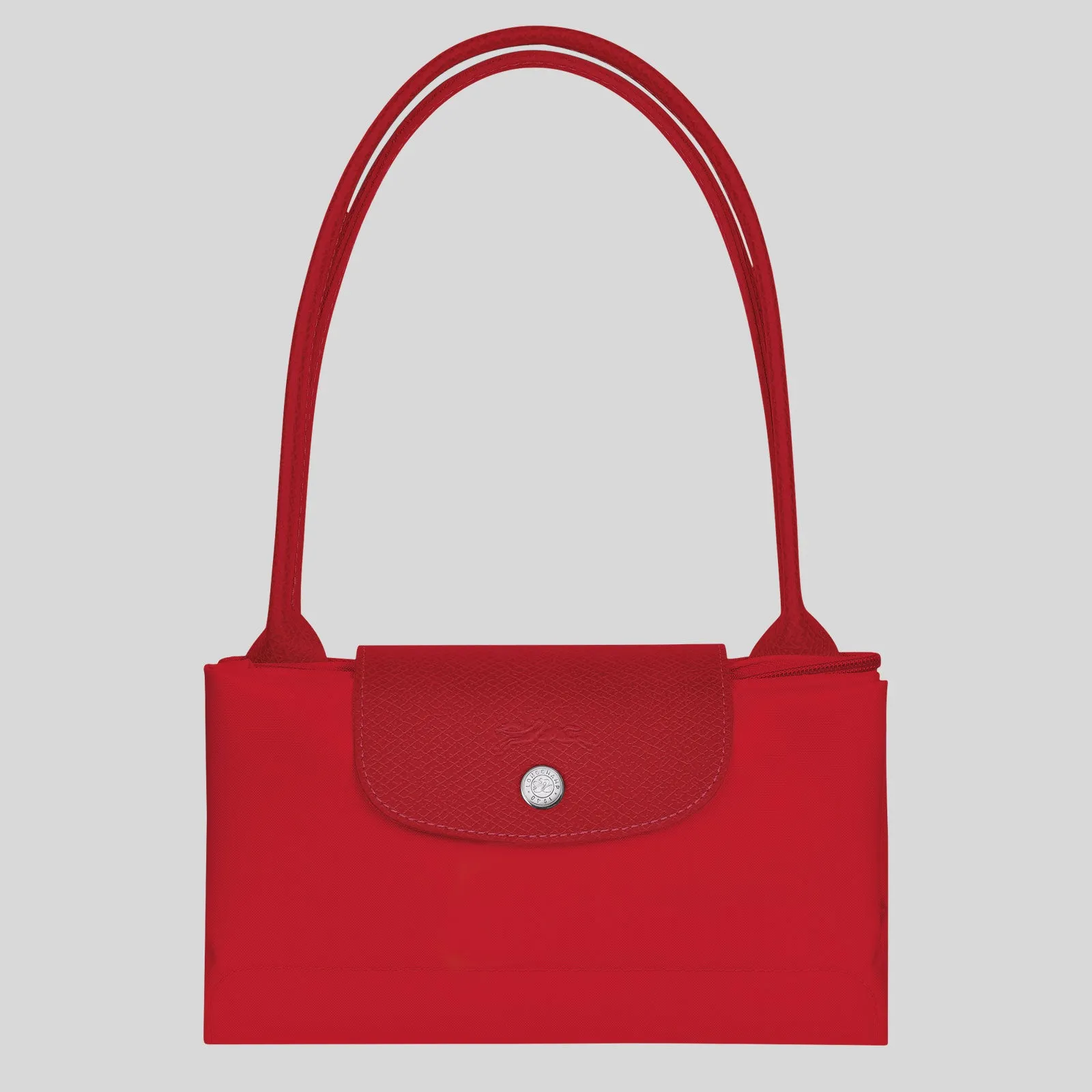 LONGCHAMP Le Pliage Green M Tote Bag Tomato L2605919