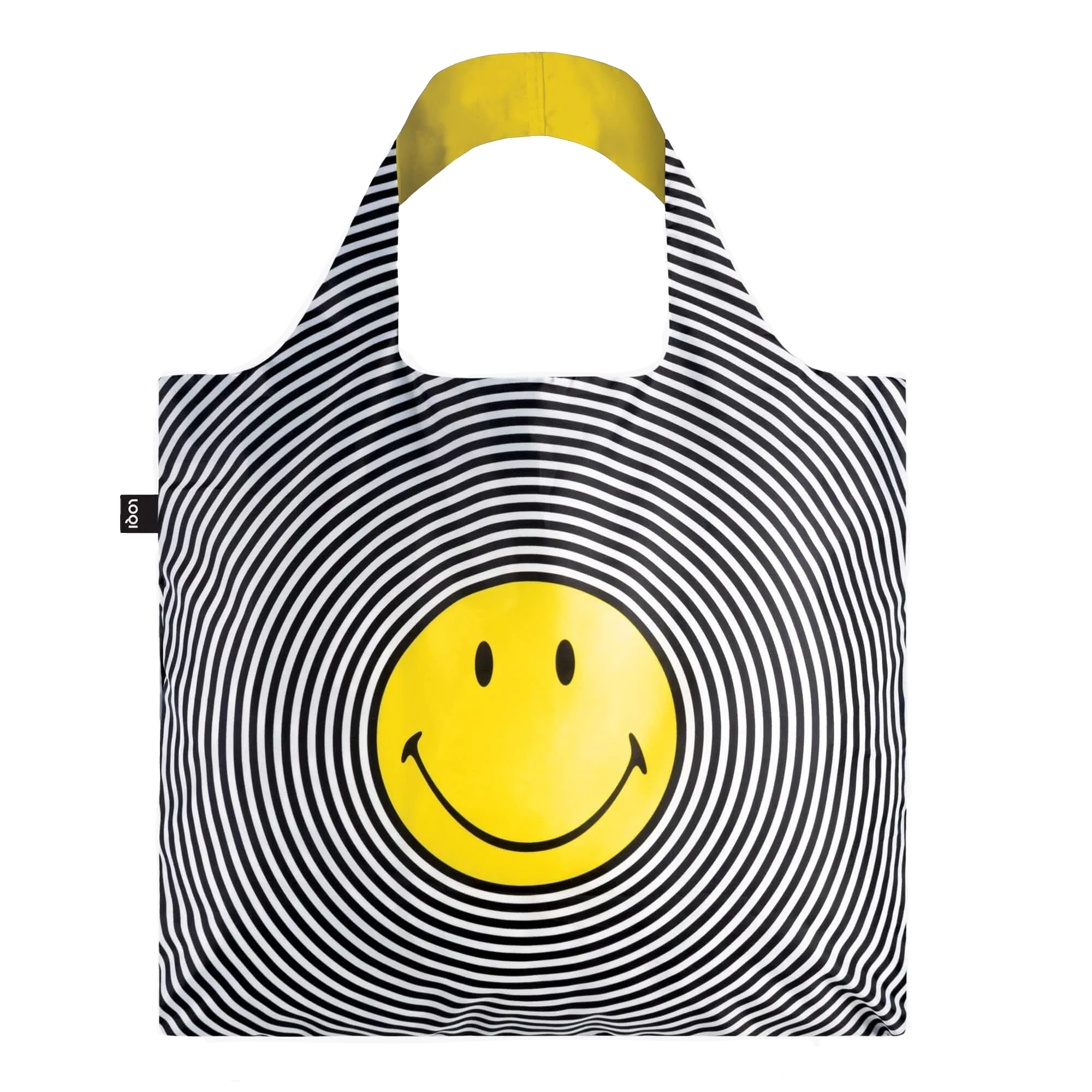 LOQI Reusable Tote Bag – Smiley Spiral Bag