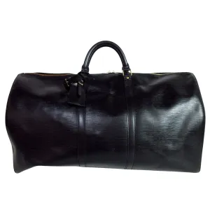 Louis Vuitton Keepall 60  Leather Travel Bag ()