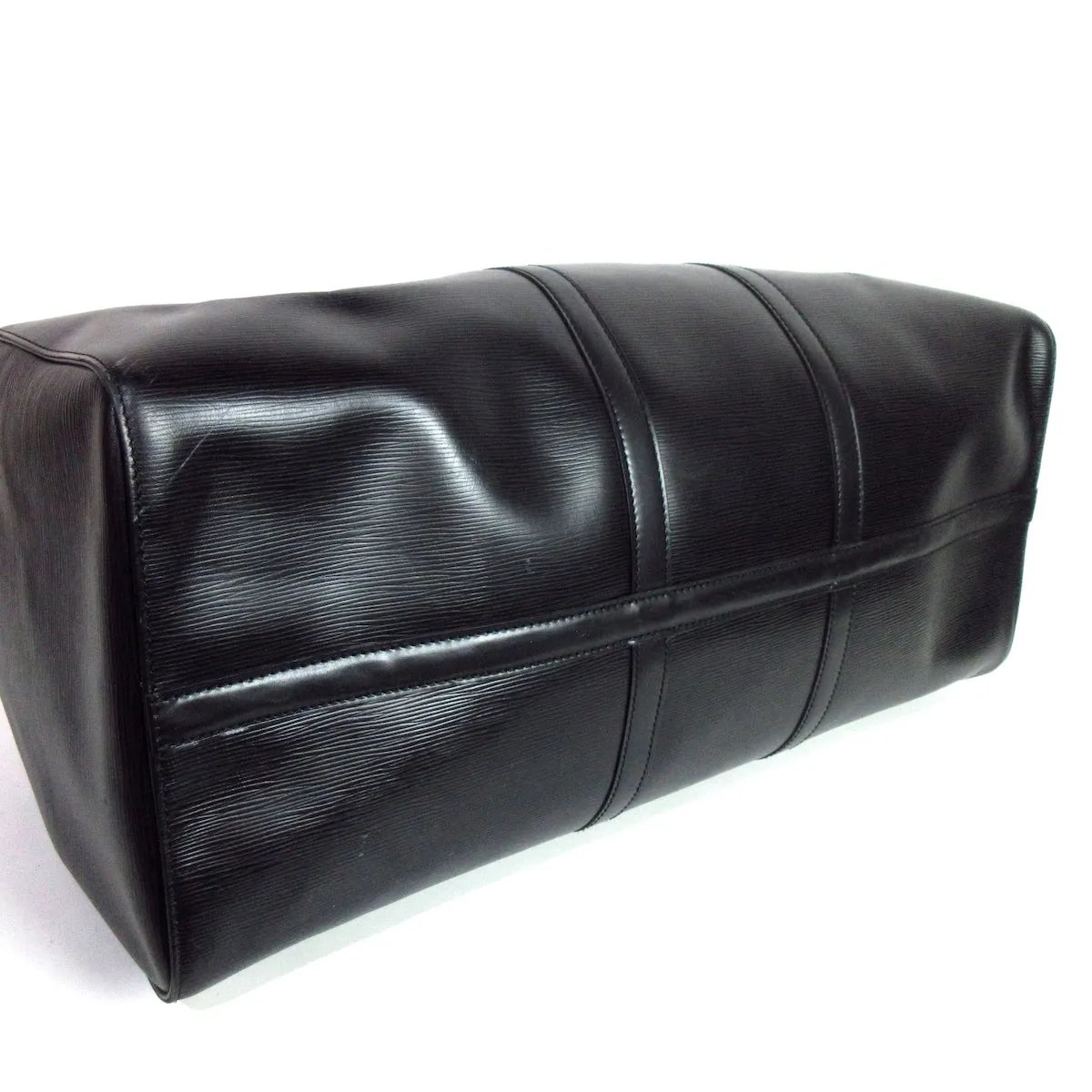Louis Vuitton Keepall 60  Leather Travel Bag ()