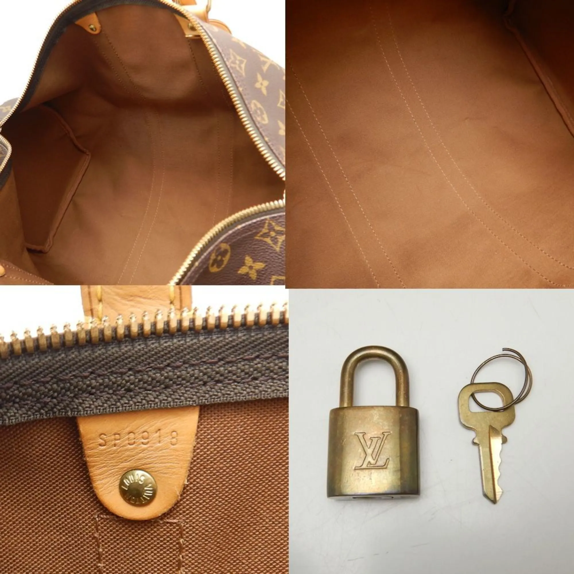 Louis Vuitton Keepall  Canvas Travel Bag ()