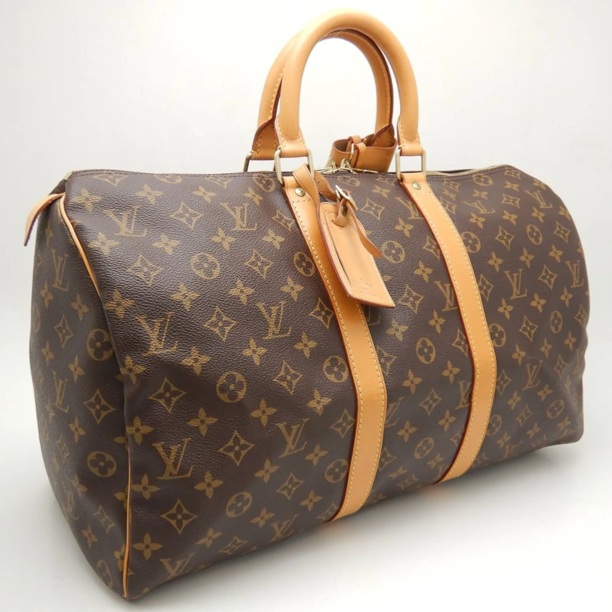 Louis Vuitton Keepall  Canvas Travel Bag ()