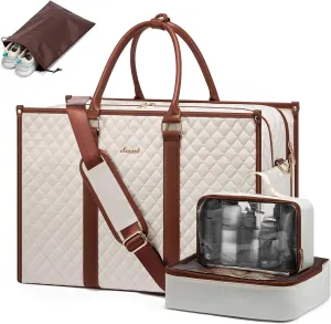 LOVEVOOK Travel Duffle Bag - Weekender & Overnight Bag for Women with Toiletry & Laptop Compartments LOVEVOOK Travel Duffle Bag - Weekender & Overnight Bag for Women with Toiletry & Laptop Compartments