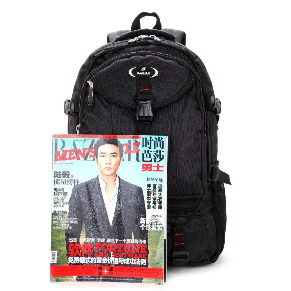 Male backpack large capacity students school bag backpacks for men laptop bag High quality travel bag Camping hiking backpack