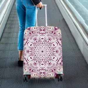 Mandala themed Cover for Luggage suitcase printed Abstract ornamental circle