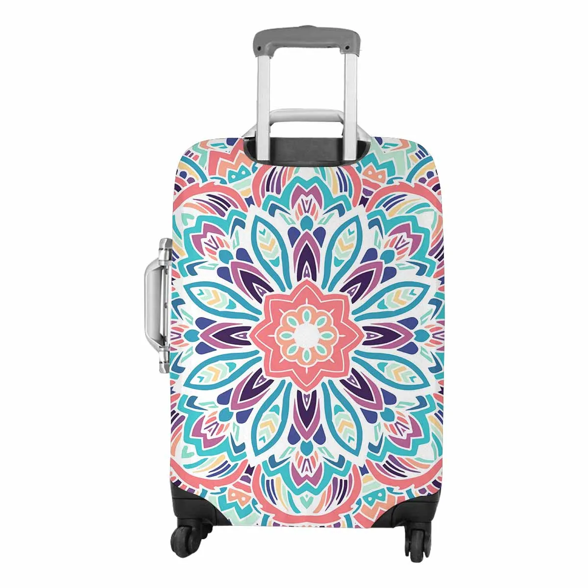 Mandala themed Cover for Luggage suitcase printed Tribal ethnic pattern
